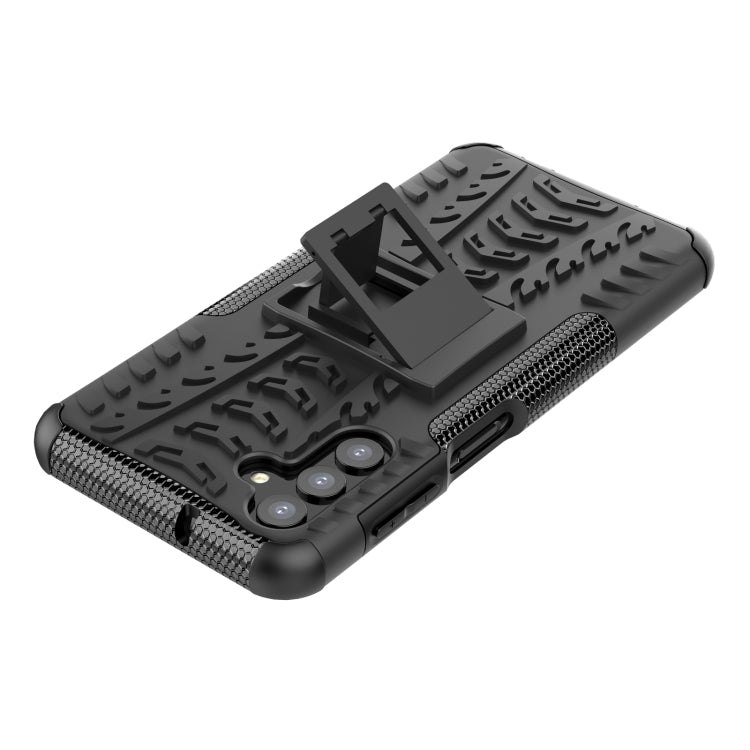 Custodia per telefono in TPU + PC antiurto con trama di pneumatici con supporto, For Samsung Galaxy A13 5G, For Samsung Galaxy S22 5G, For Samsung Galaxy S22+ 5G