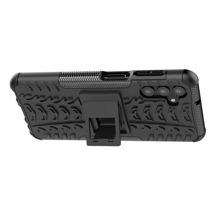 Custodia per telefono in TPU + PC antiurto con trama di pneumatici con supporto, For Samsung Galaxy A13 5G, For Samsung Galaxy S22 5G, For Samsung Galaxy S22+ 5G