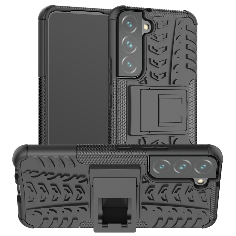 Custodia per telefono in TPU + PC antiurto con trama di pneumatici con supporto, For Samsung Galaxy A13 5G, For Samsung Galaxy S22 5G, For Samsung Galaxy S22+ 5G