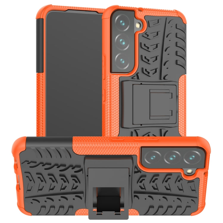 Custodia per telefono in TPU + PC antiurto con trama di pneumatici con supporto, For Samsung Galaxy A13 5G, For Samsung Galaxy S22 5G, For Samsung Galaxy S22+ 5G