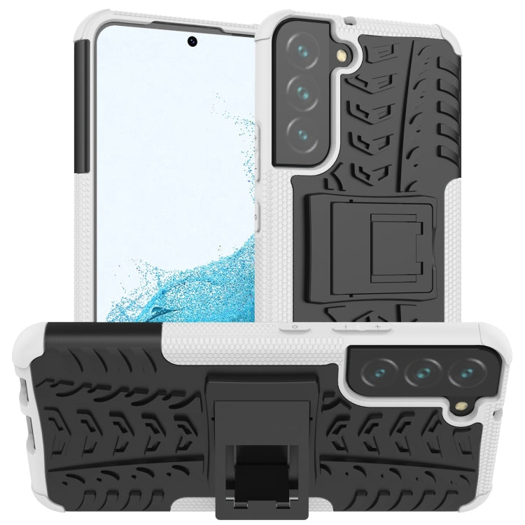 Custodia per telefono in TPU + PC antiurto con trama di pneumatici con supporto, For Samsung Galaxy A13 5G, For Samsung Galaxy S22 5G, For Samsung Galaxy S22+ 5G