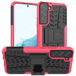 Custodia per telefono in TPU + PC antiurto con trama di pneumatici con supporto, For Samsung Galaxy A13 5G, For Samsung Galaxy S22 5G, For Samsung Galaxy S22+ 5G