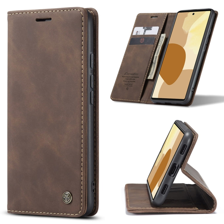CaseMe 013 Custodia multifunzionale orizzontale in pelle con flip con slot per schede, supporto e portafoglio, For Google Pixel 6 Pro, For Google Pixel 6
