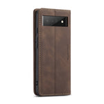 CaseMe 013 Custodia multifunzionale orizzontale in pelle con flip con slot per schede, supporto e portafoglio, For Google Pixel 6 Pro, For Google Pixel 6