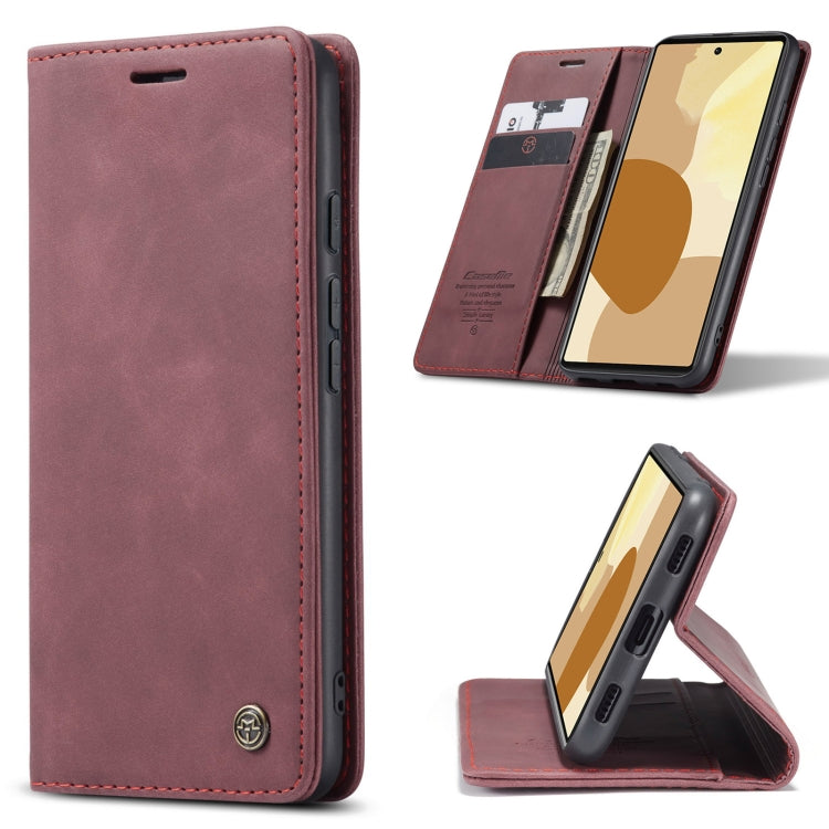 CaseMe 013 Custodia multifunzionale orizzontale in pelle con flip con slot per schede, supporto e portafoglio, For Google Pixel 6 Pro, For Google Pixel 6