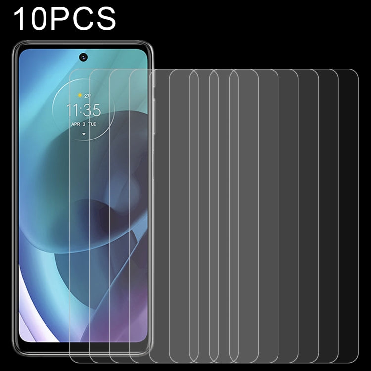 10 pellicole in vetro temperato da 0,26 mm 9H 2,5D, For Motorola Moto G41 (10 PCS), For Motorola Moto G31 (10 PCS), For Motorola Moto G51 5G / G200 5G / G60 (10 PCS), For vivo Y76s (10 PCS), For vivo iQOO Z5 (10 PCS)