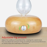 Macchina per aromaterapia con diffusore di oli essenziali in legno, AU Plug, EU Plug, UK Plug, US Plug