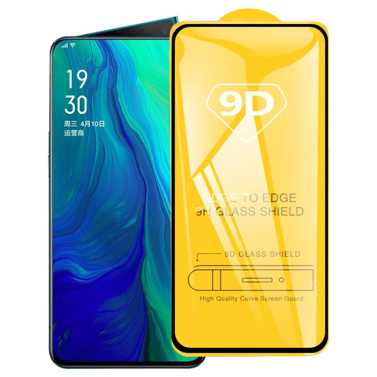 Pellicola in vetro temperato con schermo a colla piena 9D, For vivo U10 / U3x (1 PC), For OPPO Realme X2 (1 PC), For vivo X50 5G (1 PC), For OPPO Realme X3 SuperZoom (1 PC), For vivo Y30 (1 PC), For OPPO Reno 5G (1 PC), For vivo Y51s (1 PC)            ...