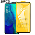 Pellicola in vetro temperato con schermo a colla intera da 25 pezzi 9D, For vivo U10 / U3x (25 PCS), For OPPO Realme X2 (25 PCS), For vivo X50 5G (25 PCS), For OPPO Realme X3 SuperZoom (25 PCS), For vivo Y30 (25 PCS), For OPPO Reno 5G(25 PCS)          ...