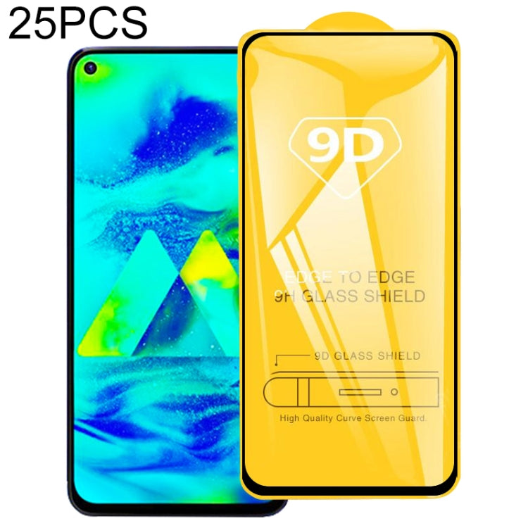 Pellicola in vetro temperato con schermo a colla intera da 25 pezzi 9D, For vivo U10 / U3x (25 PCS), For OPPO Realme X2 (25 PCS), For vivo X50 5G (25 PCS), For OPPO Realme X3 SuperZoom (25 PCS), For vivo Y30 (25 PCS), For OPPO Reno 5G(25 PCS)          ...