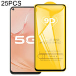 Pellicola in vetro temperato con schermo a colla intera da 25 pezzi 9D, For vivo U10 / U3x (25 PCS), For OPPO Realme X2 (25 PCS), For vivo X50 5G (25 PCS), For OPPO Realme X3 SuperZoom (25 PCS), For vivo Y30 (25 PCS), For OPPO Reno 5G(25 PCS)          ...