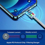 Cavo dati USB-C a 8 pin 1 m 20W per iPhone compatibili