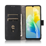 Custodia per cellulare in pelle tinta unita con pelle in tinta unita con fibbia magnetica, For vivo S10e / V23e, For Huawei nova 8i / Honor 50 Lite, For Samsung Galaxy A13 5G, For Samsung Galaxy S22 5G