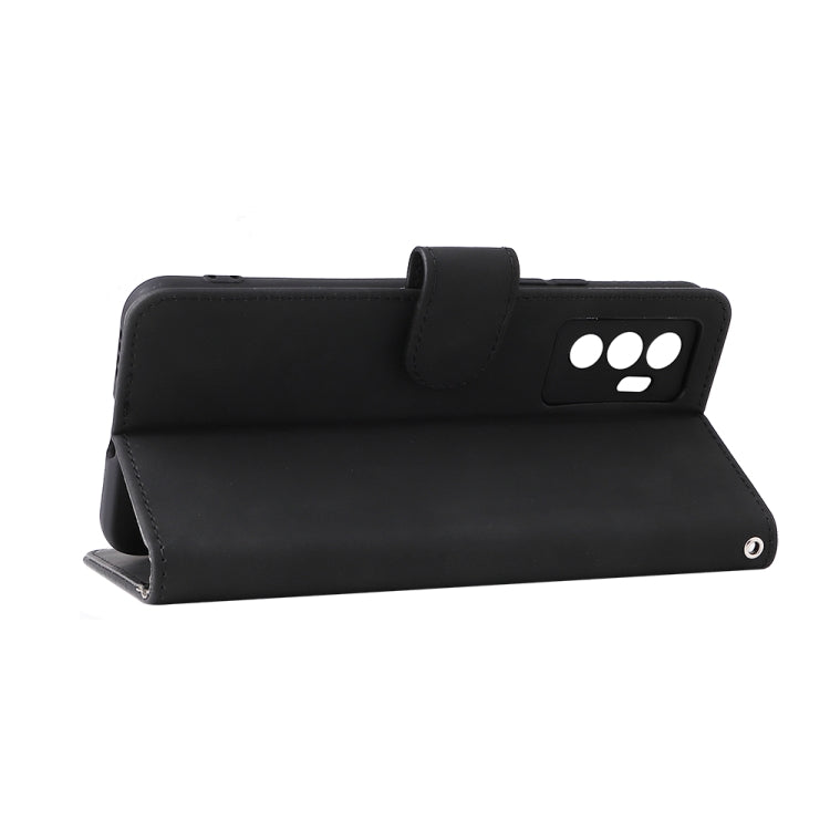 Custodia per cellulare in pelle tinta unita con pelle in tinta unita con fibbia magnetica, For vivo S10e / V23e, For Huawei nova 8i / Honor 50 Lite, For Samsung Galaxy A13 5G, For Samsung Galaxy S22 5G