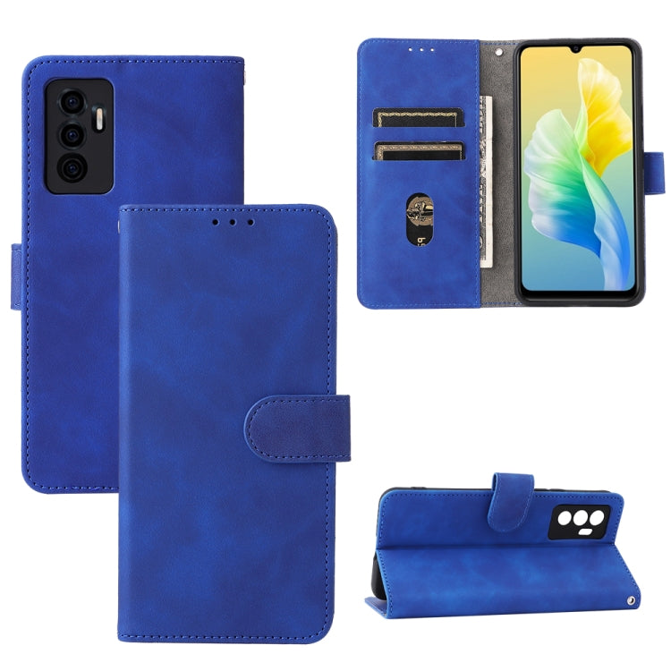 Custodia per cellulare in pelle tinta unita con pelle in tinta unita con fibbia magnetica, For vivo S10e / V23e, For Huawei nova 8i / Honor 50 Lite, For Samsung Galaxy A13 5G, For Samsung Galaxy S22 5G