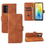 Custodia per cellulare in pelle tinta unita con pelle in tinta unita con fibbia magnetica, For vivo S10e / V23e, For Huawei nova 8i / Honor 50 Lite, For Samsung Galaxy A13 5G, For Samsung Galaxy S22 5G