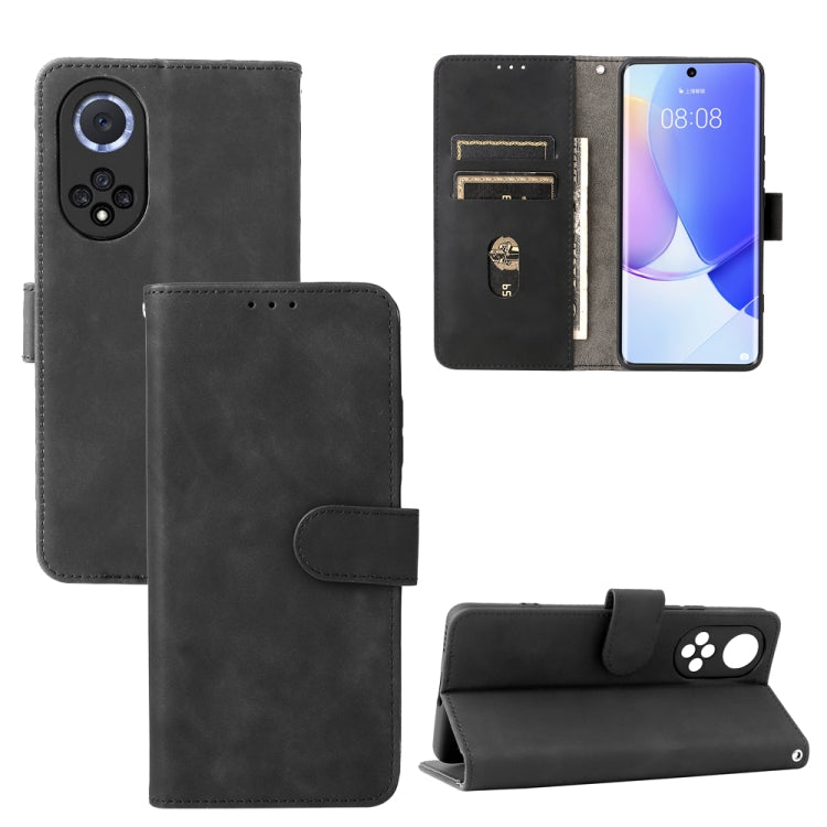 Custodia per cellulare in pelle tinta unita con pelle in tinta unita con fibbia magnetica, For Samsung Galaxy S22+ 5G, For Huawei nova 9, For Samsung Galaxy S22 Ultra 5G, For ZTE Blade V30