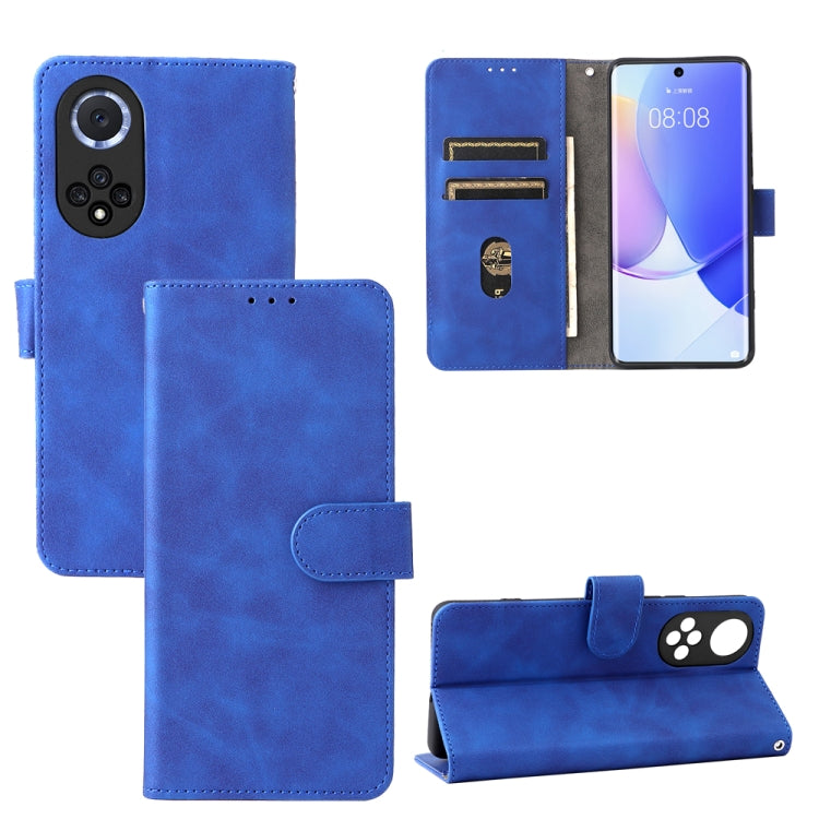 Custodia per cellulare in pelle tinta unita con pelle in tinta unita con fibbia magnetica, For Samsung Galaxy S22+ 5G, For Huawei nova 9, For Samsung Galaxy S22 Ultra 5G, For ZTE Blade V30