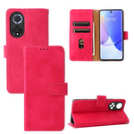 Custodia per cellulare in pelle tinta unita con pelle in tinta unita con fibbia magnetica, For Samsung Galaxy S22+ 5G, For Huawei nova 9, For Samsung Galaxy S22 Ultra 5G, For ZTE Blade V30