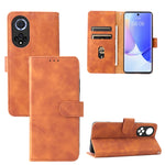 Custodia per cellulare in pelle tinta unita con pelle in tinta unita con fibbia magnetica, For Samsung Galaxy S22+ 5G, For Huawei nova 9, For Samsung Galaxy S22 Ultra 5G, For ZTE Blade V30