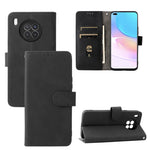 Custodia per cellulare in pelle tinta unita con pelle in tinta unita con fibbia magnetica, For vivo S10e / V23e, For Huawei nova 8i / Honor 50 Lite, For Samsung Galaxy A13 5G, For Samsung Galaxy S22 5G