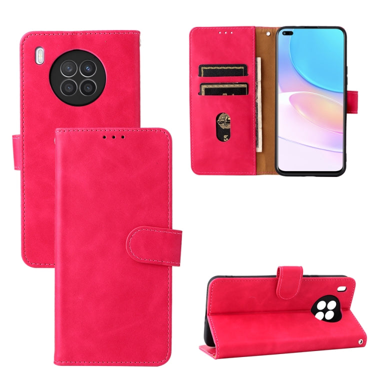 Custodia per cellulare in pelle tinta unita con pelle in tinta unita con fibbia magnetica, For vivo S10e / V23e, For Huawei nova 8i / Honor 50 Lite, For Samsung Galaxy A13 5G, For Samsung Galaxy S22 5G