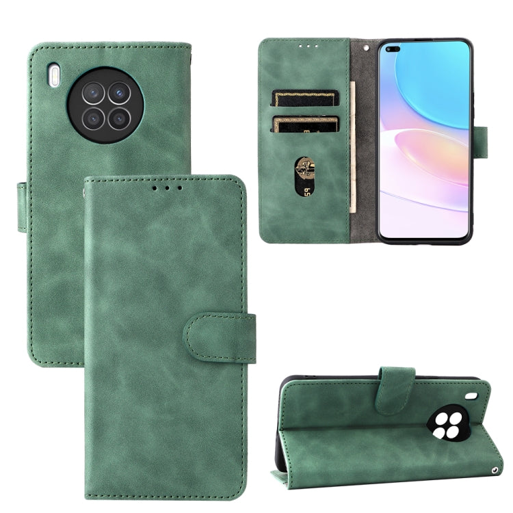 Custodia per cellulare in pelle tinta unita con pelle in tinta unita con fibbia magnetica, For vivo S10e / V23e, For Huawei nova 8i / Honor 50 Lite, For Samsung Galaxy A13 5G, For Samsung Galaxy S22 5G