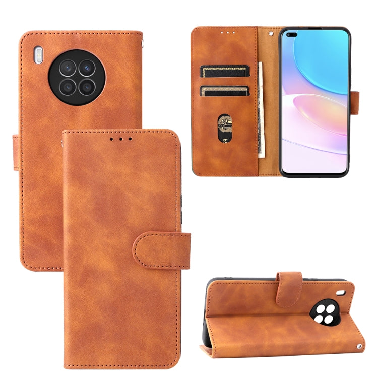 Custodia per cellulare in pelle tinta unita con pelle in tinta unita con fibbia magnetica, For vivo S10e / V23e, For Huawei nova 8i / Honor 50 Lite, For Samsung Galaxy A13 5G, For Samsung Galaxy S22 5G