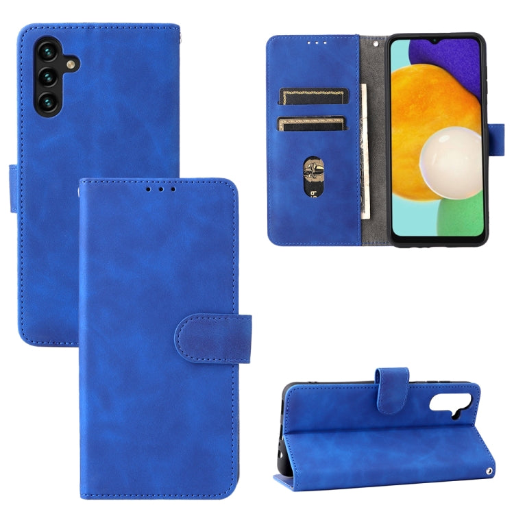 Custodia per cellulare in pelle tinta unita con pelle in tinta unita con fibbia magnetica, For vivo S10e / V23e, For Huawei nova 8i / Honor 50 Lite, For Samsung Galaxy A13 5G, For Samsung Galaxy S22 5G