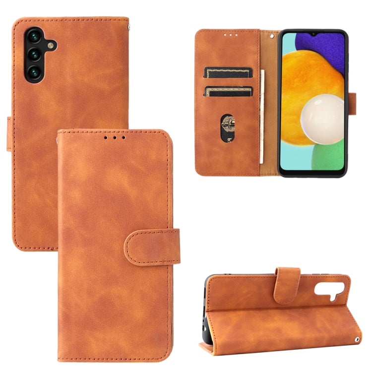 Custodia per cellulare in pelle tinta unita con pelle in tinta unita con fibbia magnetica, For vivo S10e / V23e, For Huawei nova 8i / Honor 50 Lite, For Samsung Galaxy A13 5G, For Samsung Galaxy S22 5G