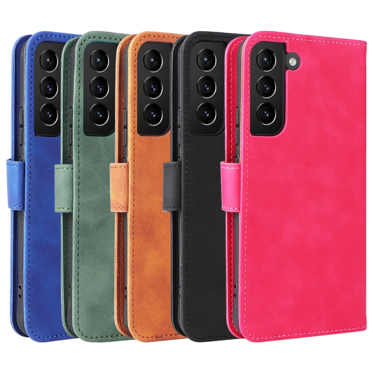 Custodia per cellulare in pelle tinta unita con pelle in tinta unita con fibbia magnetica, For Samsung Galaxy S22+ 5G, For Huawei nova 9, For Samsung Galaxy S22 Ultra 5G, For ZTE Blade V30