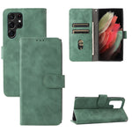 Custodia per cellulare in pelle tinta unita con pelle in tinta unita con fibbia magnetica, For Samsung Galaxy S22+ 5G, For Huawei nova 9, For Samsung Galaxy S22 Ultra 5G, For ZTE Blade V30
