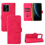 Custodia per cellulare in pelle tinta unita con pelle in tinta unita con fibbia magnetica, For Samsung Galaxy S22+ 5G, For Huawei nova 9, For Samsung Galaxy S22 Ultra 5G, For ZTE Blade V30
