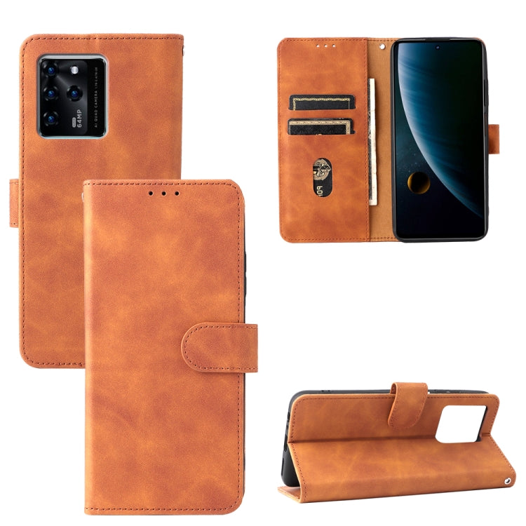 Custodia per cellulare in pelle tinta unita con pelle in tinta unita con fibbia magnetica, For Samsung Galaxy S22+ 5G, For Huawei nova 9, For Samsung Galaxy S22 Ultra 5G, For ZTE Blade V30