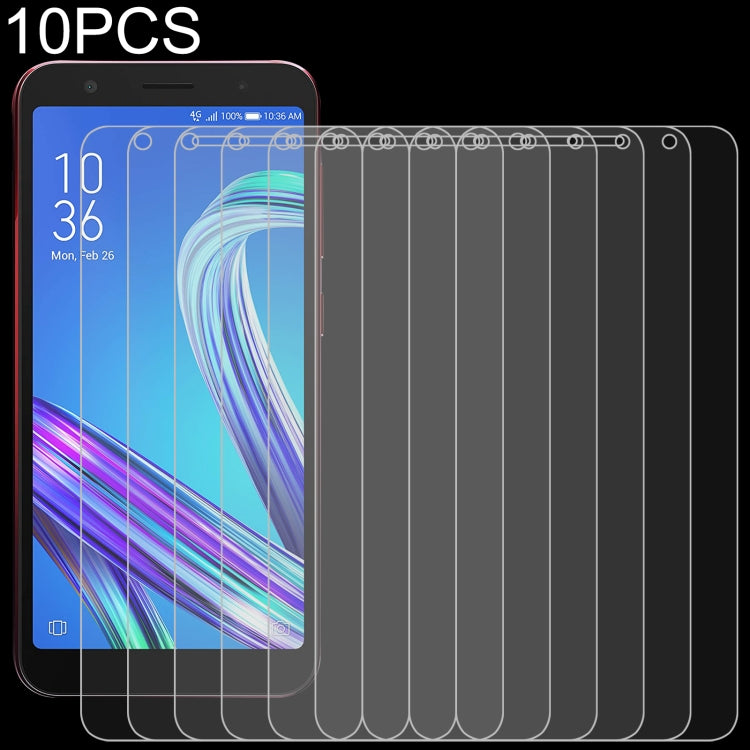 10 pellicole in vetro temperato da 0,26 mm 9H 2,5D, For BQ Aquaris E4.5 (10 PCS), For Infinix Hot 7 (10 PCS), For Leagoo M11 (10 PCS), For Infinix Hot 8 Lite (10 PCS), For Leagoo M12 (10 PCS), For Infinix Itel A44 (10 PCS), For Meizu 16s Pro (10 PCS)  ...