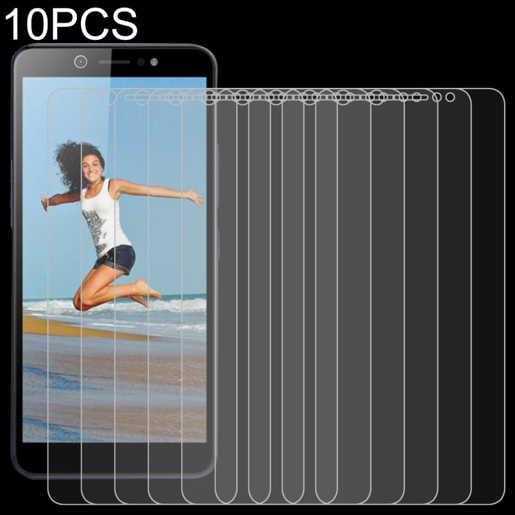 10 pellicole in vetro temperato da 0,26 mm 9H 2,5D, For BQ Aquaris E4.5 (10 PCS), For Infinix Hot 7 (10 PCS), For Leagoo M11 (10 PCS), For Infinix Hot 8 Lite (10 PCS), For Leagoo M12 (10 PCS), For Infinix Itel A44 (10 PCS), For Meizu 16s Pro (10 PCS)  ...