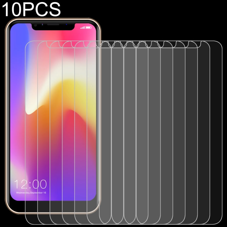 10 pellicole in vetro temperato da 0,26 mm 9H 2,5D, For BQ Aquaris E4.5 (10 PCS), For Infinix Hot 7 (10 PCS), For Leagoo M11 (10 PCS), For Infinix Hot 8 Lite (10 PCS), For Leagoo M12 (10 PCS), For Infinix Itel A44 (10 PCS), For Meizu 16s Pro (10 PCS)  ...