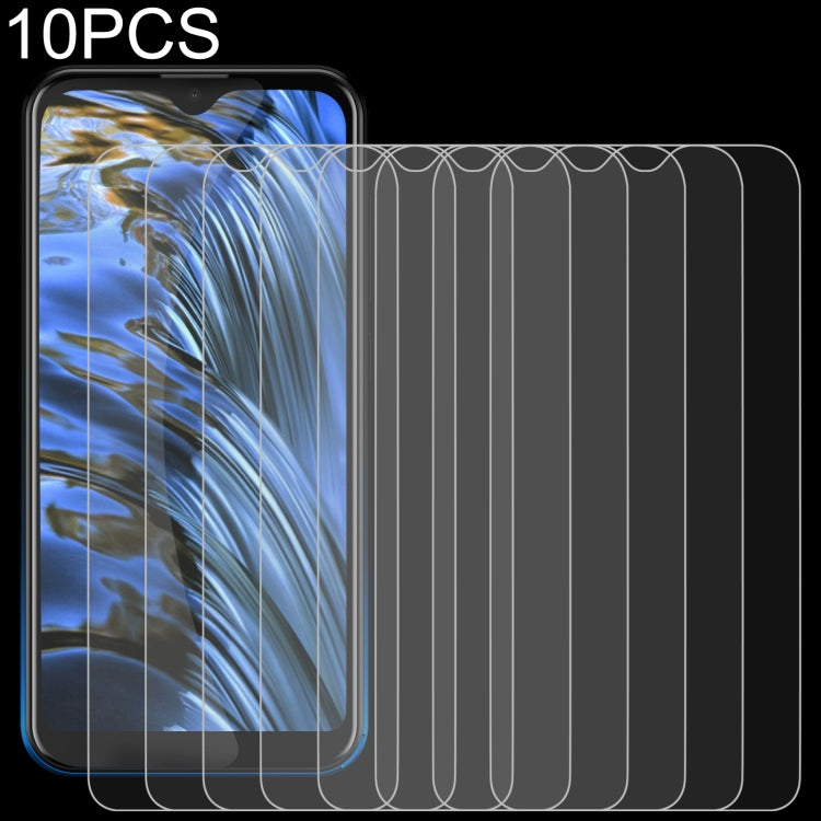 10 pellicole in vetro temperato da 0,26 mm 9H 2,5D, For BQ Aquaris E4.5 (10 PCS), For Infinix Hot 7 (10 PCS), For Leagoo M11 (10 PCS), For Infinix Hot 8 Lite (10 PCS), For Leagoo M12 (10 PCS), For Infinix Itel A44 (10 PCS), For Meizu 16s Pro (10 PCS)  ...