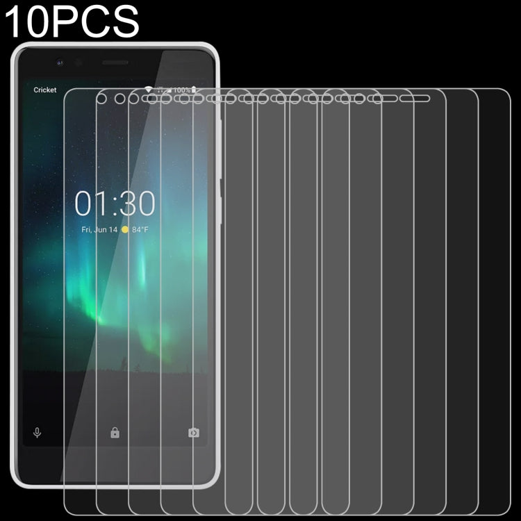 10 pellicole in vetro temperato da 0,26 mm 9H 2,5D, For Sony Xperia XZ5 (10 PCS), For Alcatel 1C 2019 (10 PCS), For Lenovo A6 Note (10 PCS), For Alcatel 3L (10 PCS), For Lenovo Z6 (10 PCS), For Coolpad Legacy (10 PCS), For Cubot Quest Lite (10 PCS)    ...