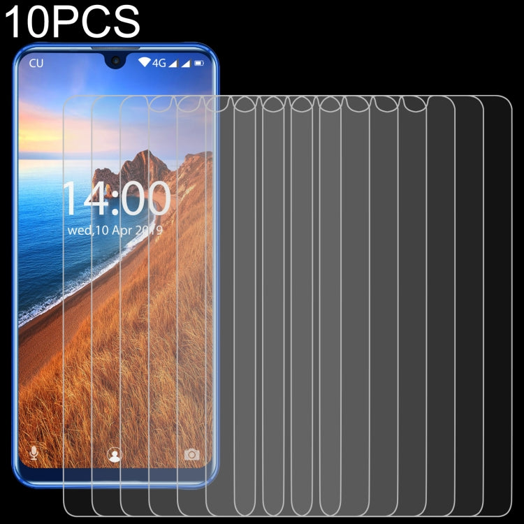 10 pellicole in vetro temperato da 0,26 mm 9H 2,5D, For Sony Xperia XZ5 (10 PCS), For Alcatel 1C 2019 (10 PCS), For Lenovo A6 Note (10 PCS), For Alcatel 3L (10 PCS), For Lenovo Z6 (10 PCS), For Coolpad Legacy (10 PCS), For Cubot Quest Lite (10 PCS)    ...