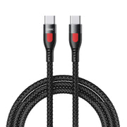REMAX RC-195 Lesu Series PD 65W USB-C / Type-C a USB-C / Type-C Cavo dati a ricarica rapida, lunghezza cavo: 1 m