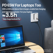 REMAX RC-195 Lesu Series PD 65W USB-C / Type-C a USB-C / Type-C Cavo dati a ricarica rapida, lunghezza cavo: 1 m