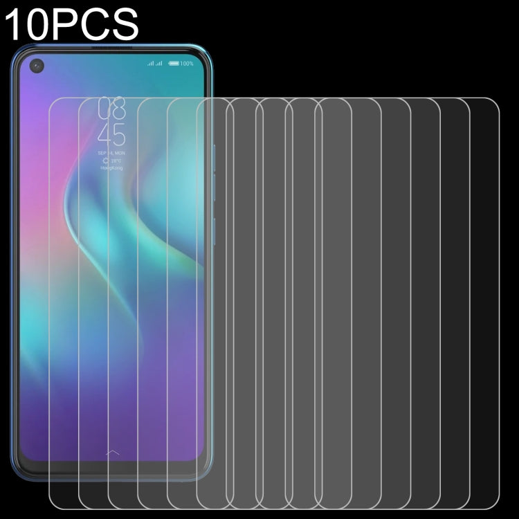 10 pellicole in vetro temperato da 0,26 mm 9H 2,5D, For Tecno Camon 12 (10 PCS), For Ulefone P6000 Plus (10 PCS), For Wiko Lenny4 (10 PCS), For ZTE A5 2020  /  A7 2020 (10 PCS), For ZTE Axon 10 Pro (10 PCS), For Tecno Camon 12 Air (10 PCS)             ...