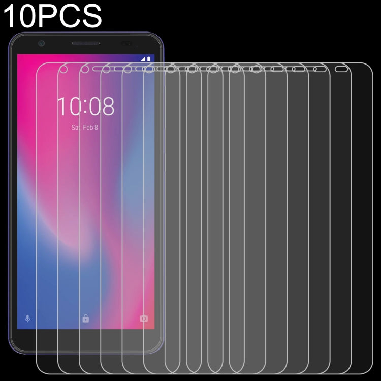 10 pellicole in vetro temperato da 0,26 mm 9H 2,5D, For Tecno Camon 12 (10 PCS), For Ulefone P6000 Plus (10 PCS), For Wiko Lenny4 (10 PCS), For ZTE A5 2020  /  A7 2020 (10 PCS), For ZTE Axon 10 Pro (10 PCS), For Tecno Camon 12 Air (10 PCS)             ...