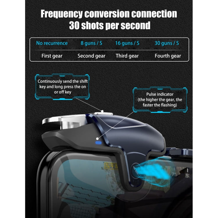 Gamepad capacitivo per telefono cellulare MeMo AK02 Burst Shooting, AK02 Red, AK02 Blue, AK02 Black