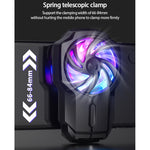 MeMo FL05 Radiatore a ventola per smartphone con luci colorate