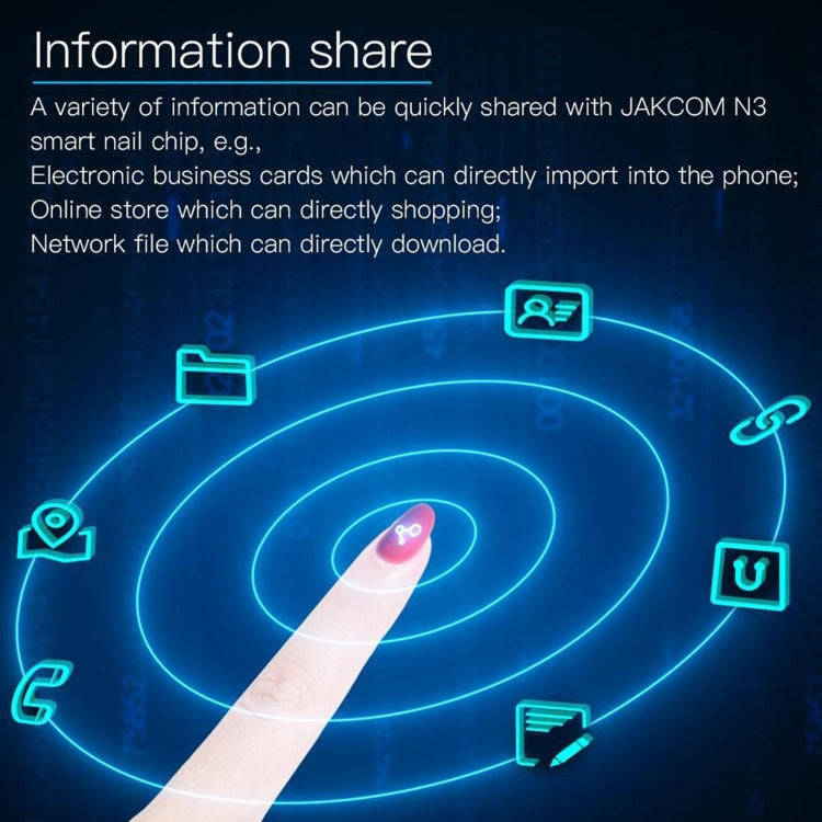 JAKCOM N3 Chip per unghie intelligente