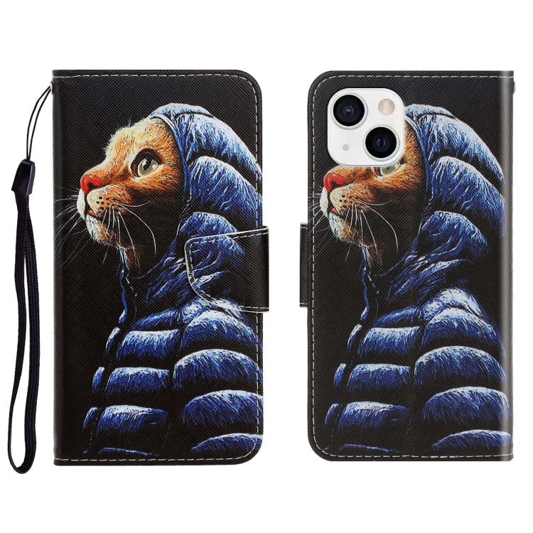 Custodia portafoglio in pelle per iPhone 13 mini