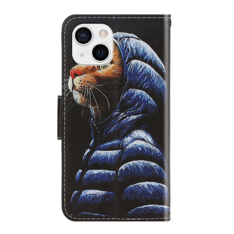 Custodia portafoglio in pelle per iPhone 13 mini
