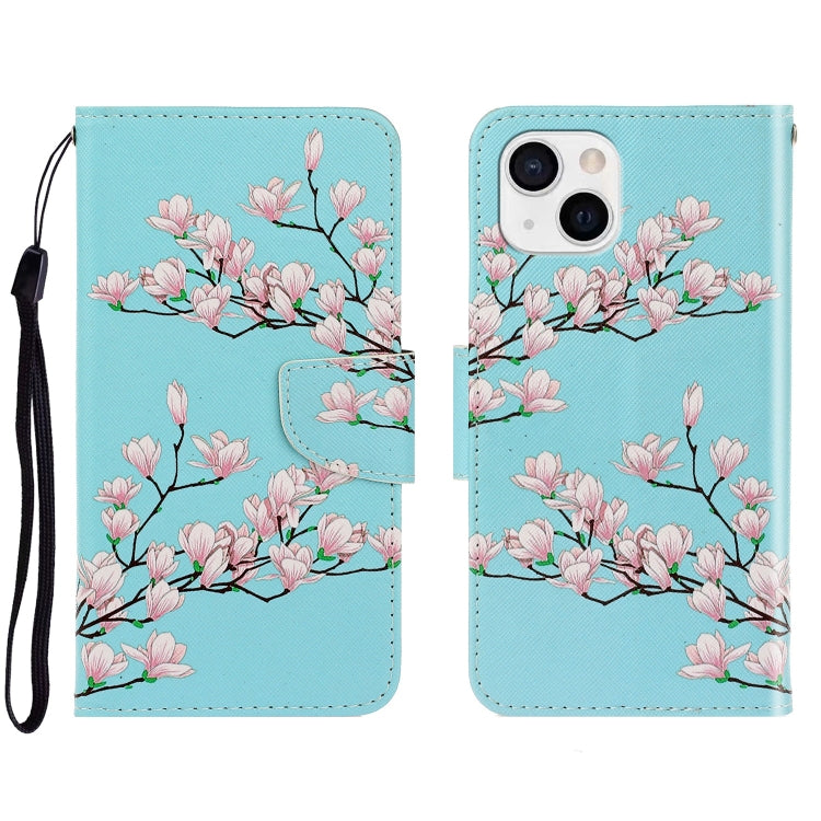 Custodia portafoglio in pelle per iPhone 13 mini